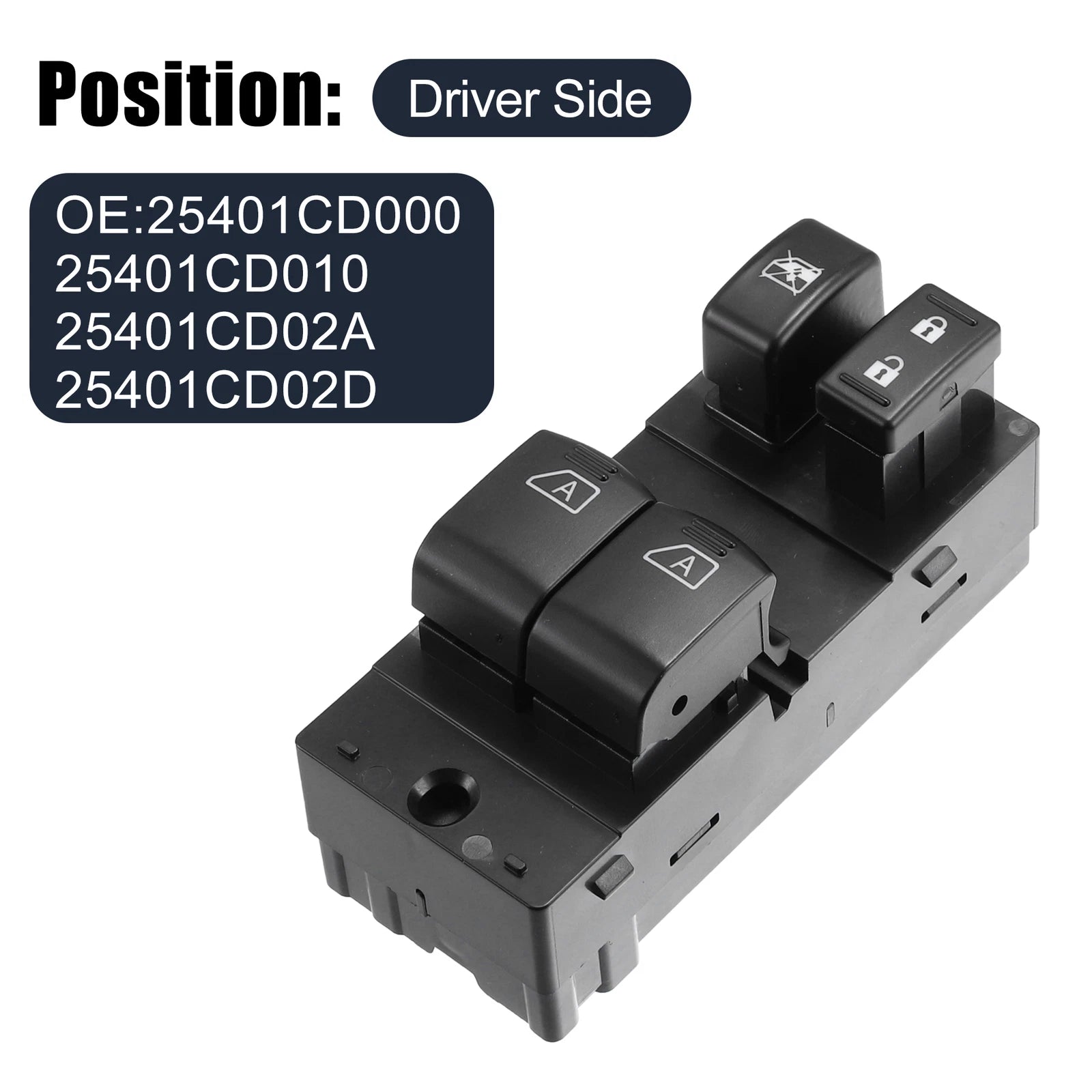 Power Window Switch for Nissan 350Z (2003–2009)