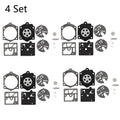 Set of 4 Carburetor Gasket Kit for Husqvarna 44 140S 240S 444 Walbro K10-HDC