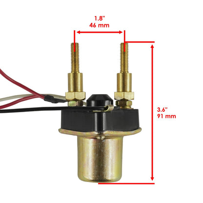 Starter Solenoid Relay Set for Kawasaki JS550 550 SX (1982–1991)