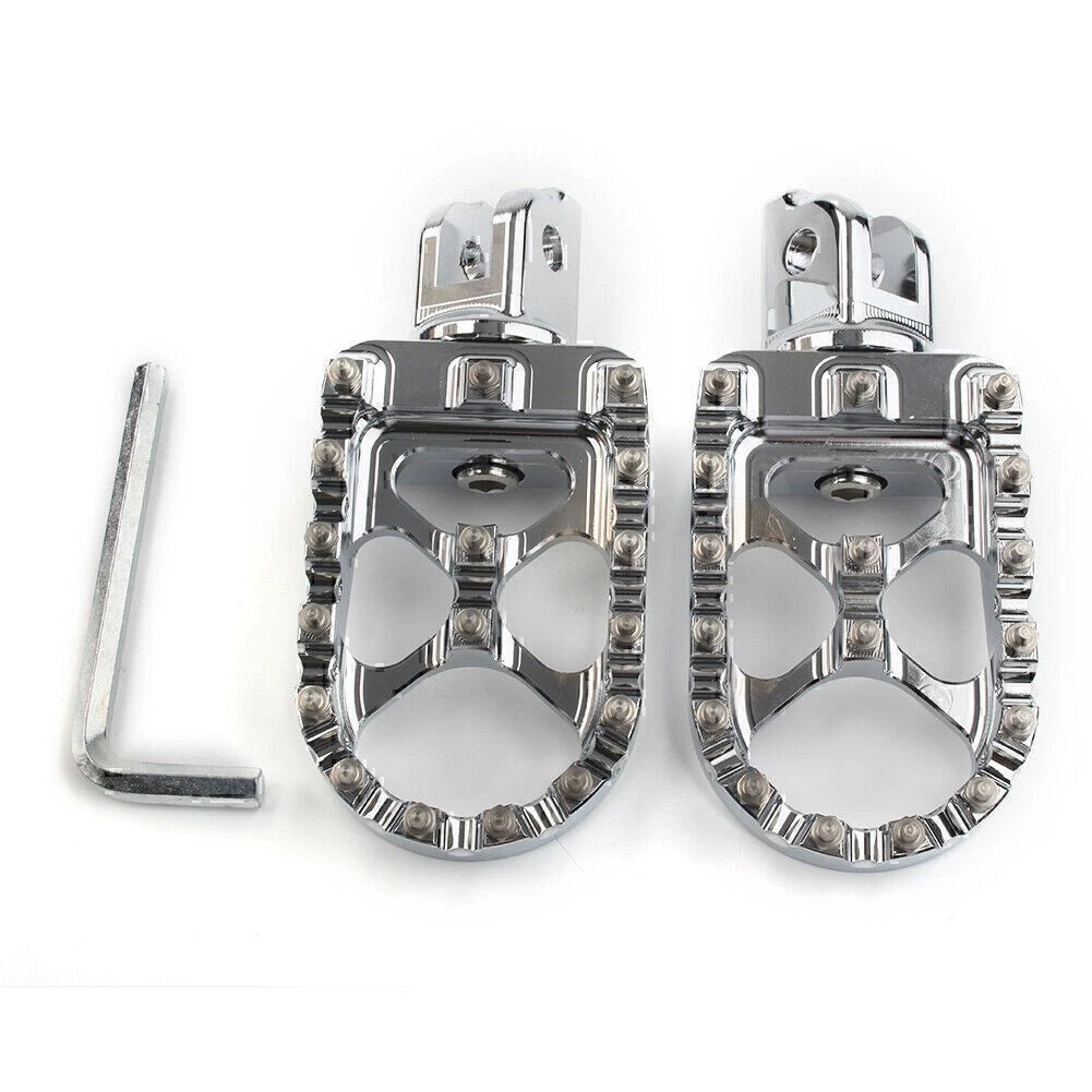 Motorcycle Style Black Footpeg Set for Harley 2018-up Softail Models