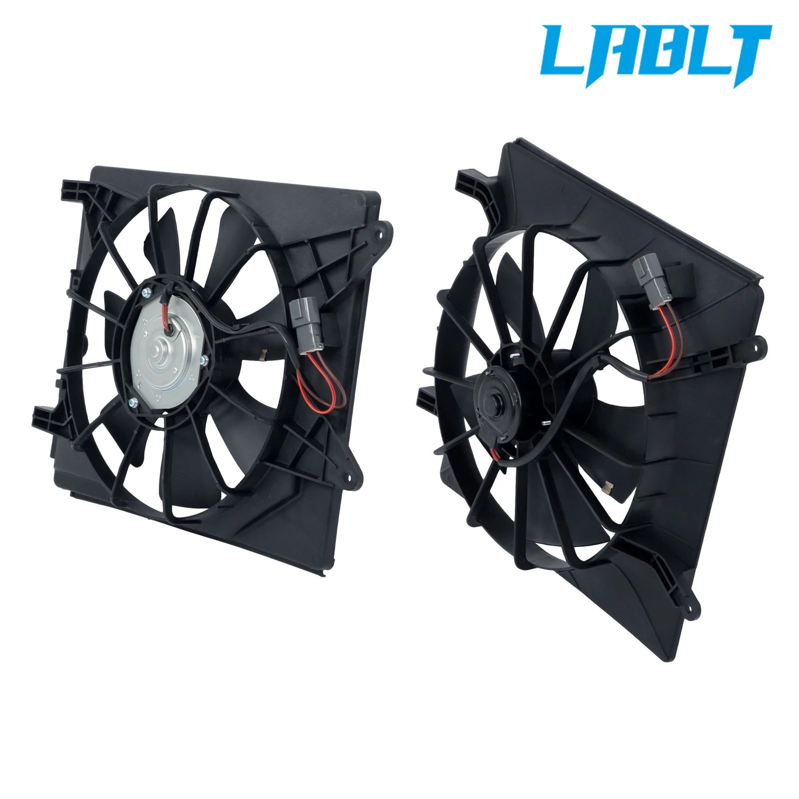 A/C Condenser and Radiator Cooling Fan for Honda Element (2007–2011)
