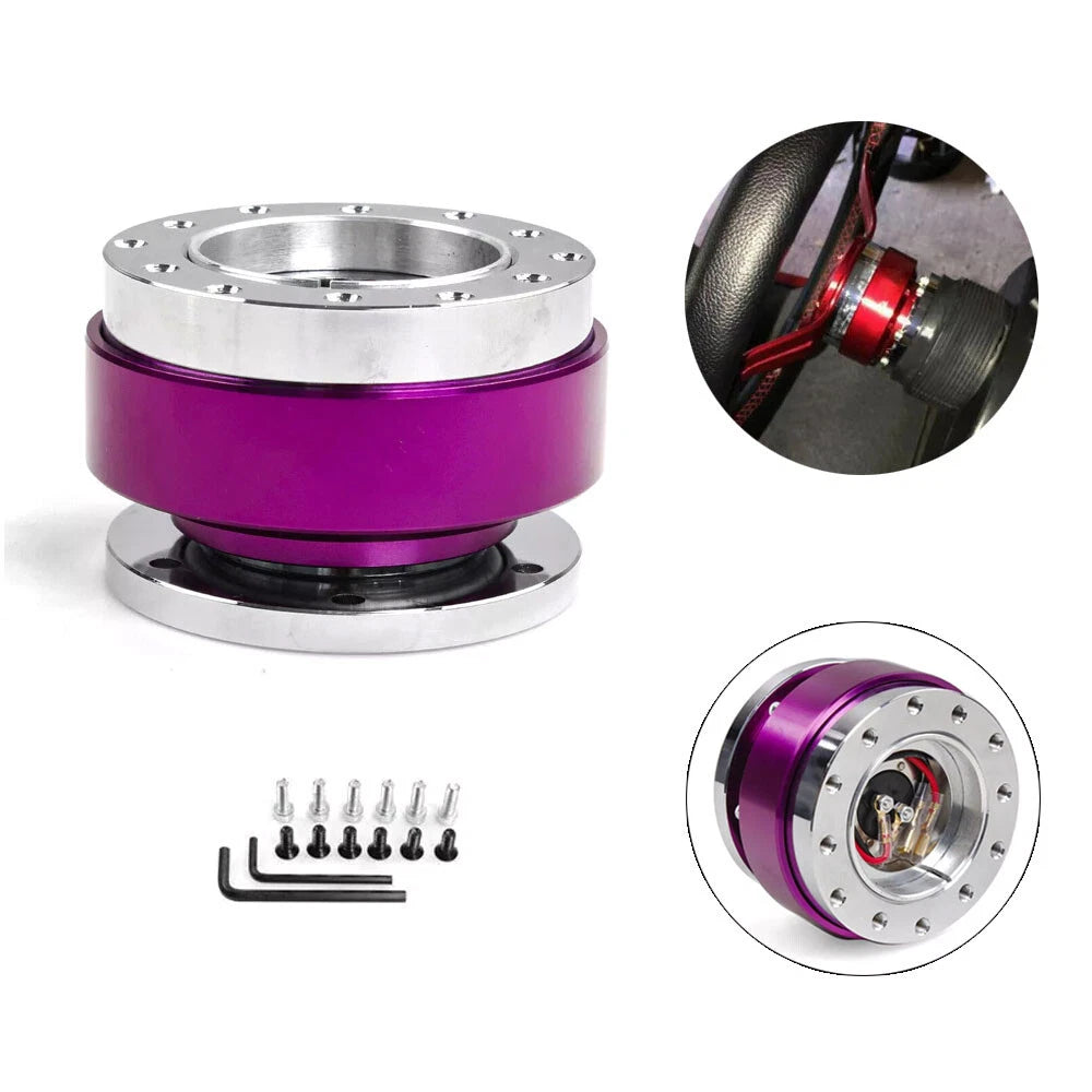 Steering Wheel Quick Release Hub Adapter for Universal Vehicles (2010–2023)