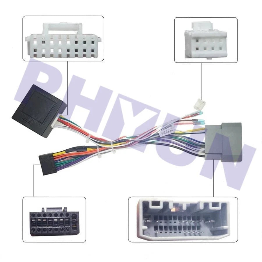 16 Pin Wiring Harness Connector for Jeep Wrangler JK, Compass MK49 (2007–2018)