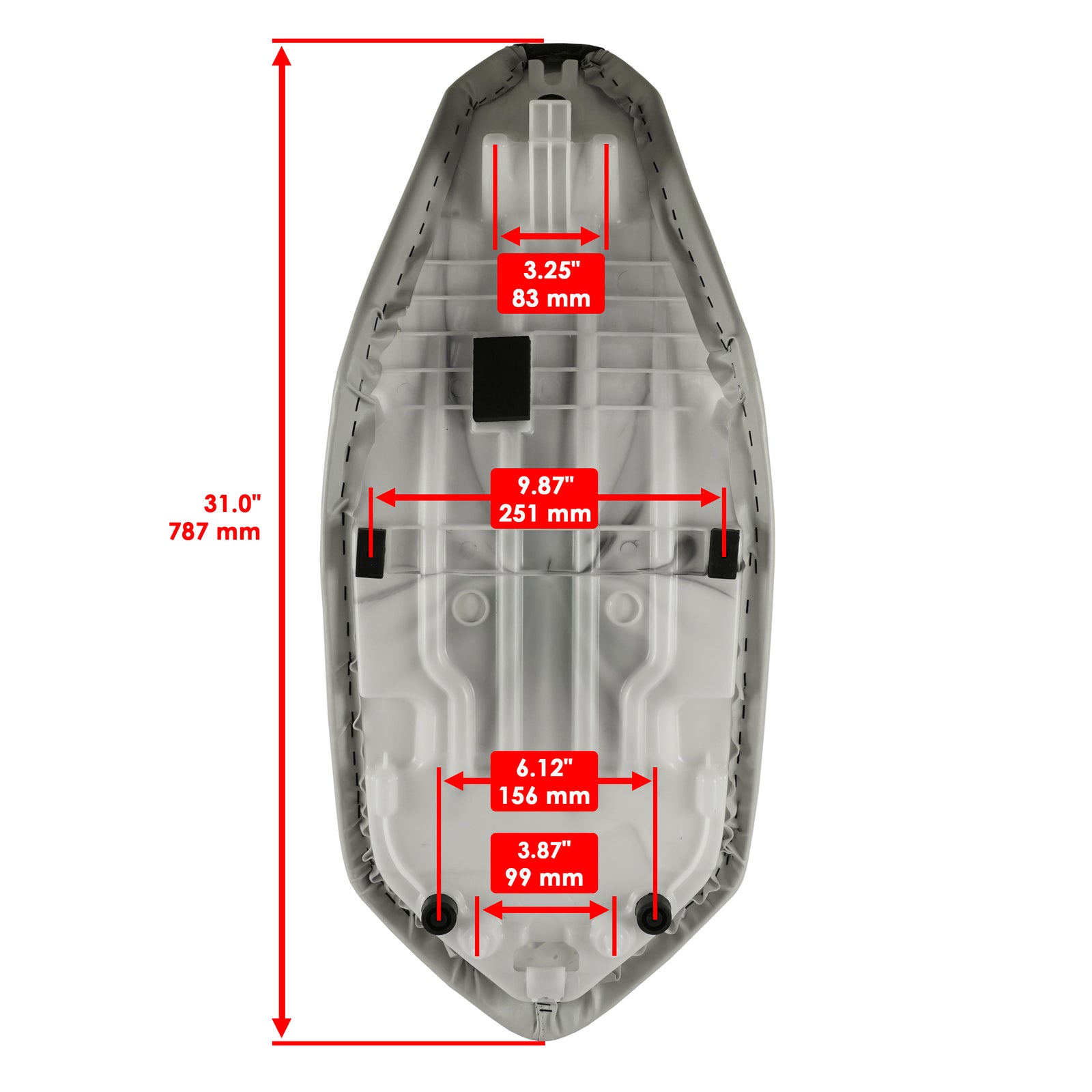 Seat Replacement for Yamaha Raptor 700R YFM700R (2011–2012)