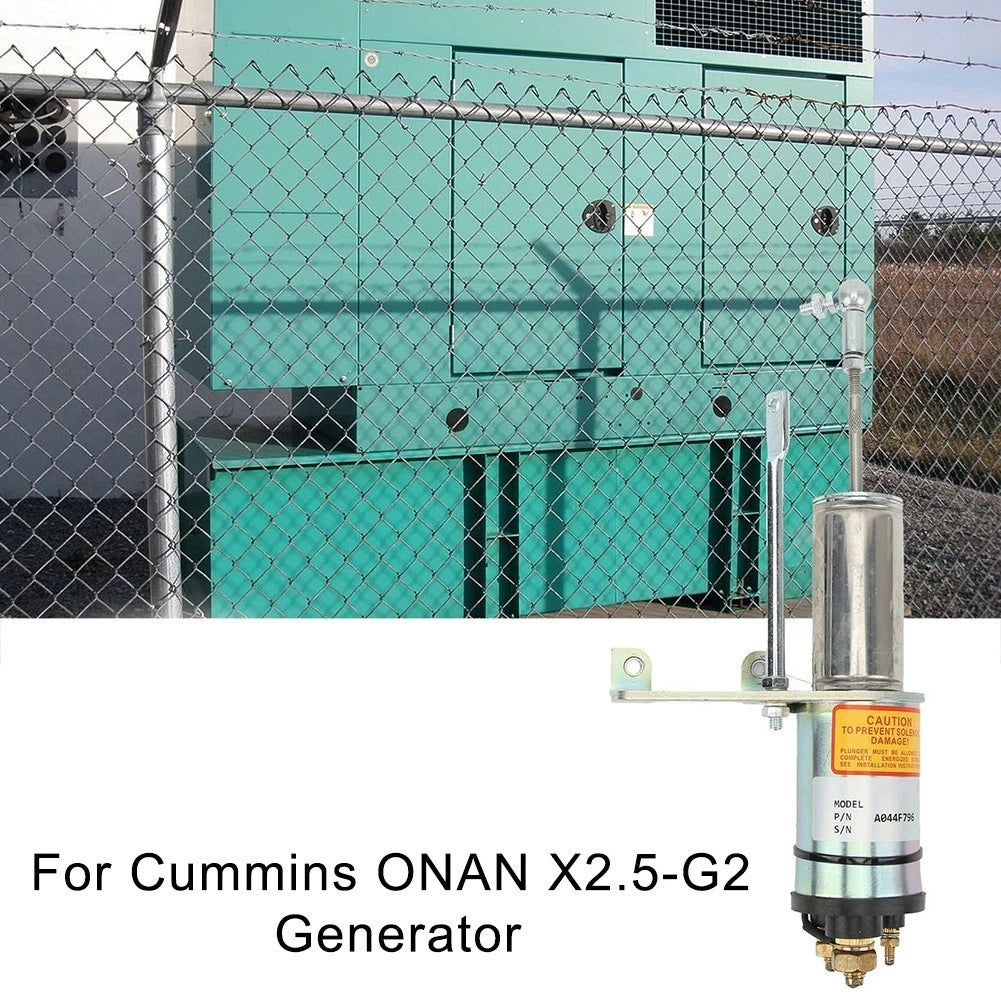 12V Stop Solenoid Valve for Cummins X2 5G2 Generator
