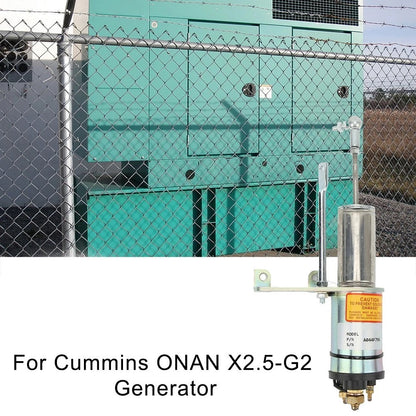 12V Stop Solenoid Valve for Cummins X2 5G2 Generator