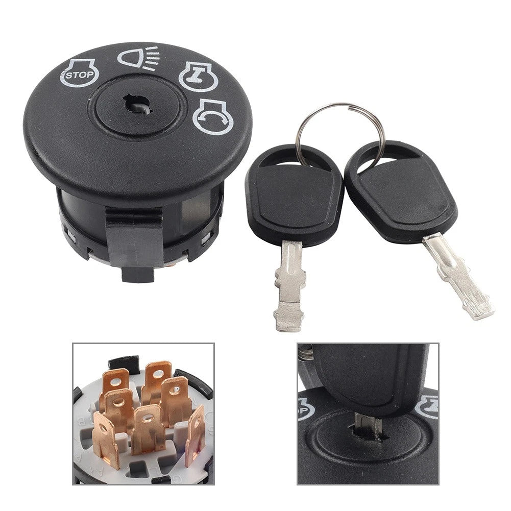 Ignition Switch w/ Key for AYP Sears Craftsman Roper Lawn Mower (175566)