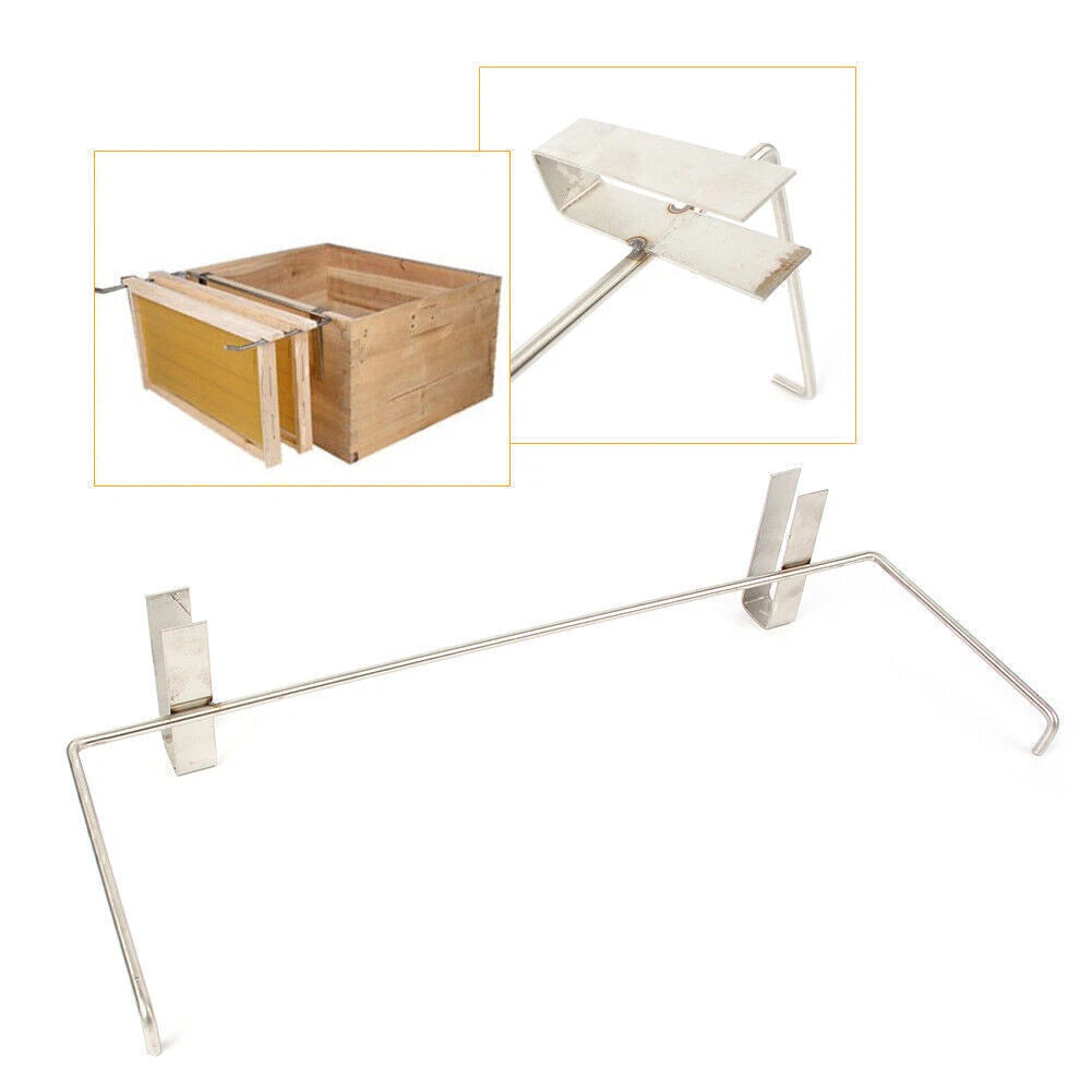 Stainless Steel Beehive Frame Holder for Beekeeping (Durable Tool)