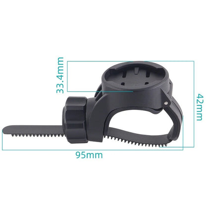 Cycling Computer Stand with Light Mount Easy to Attach for Various Bike Models