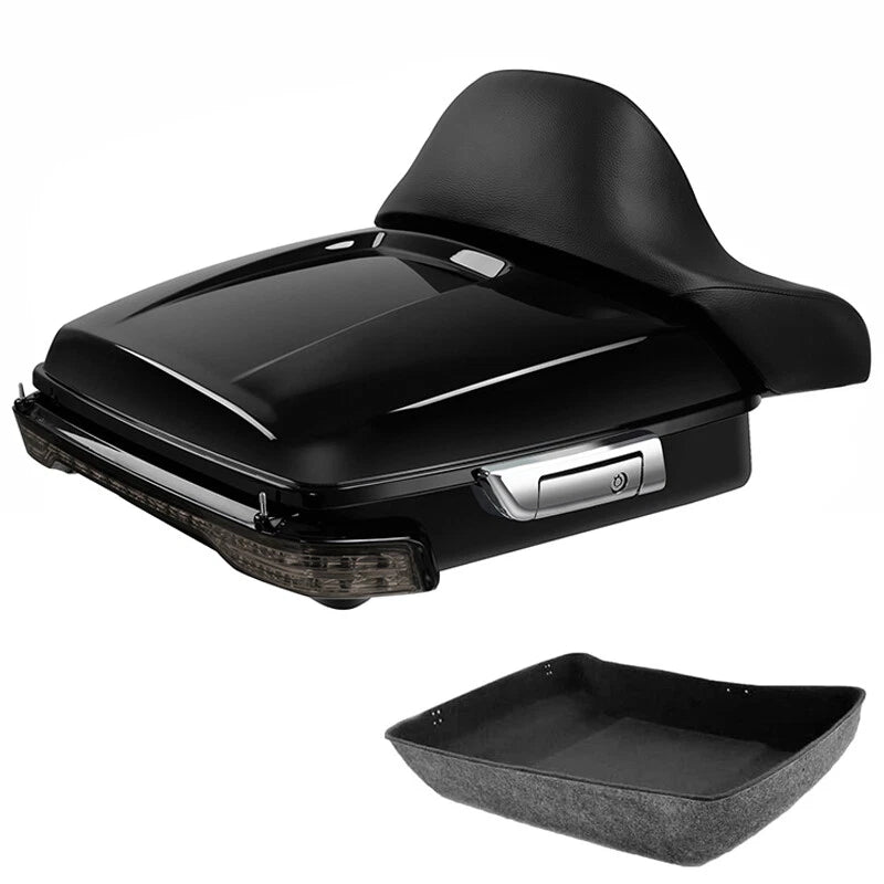 LED Tail Light Backrest Pad for Harley Road King Glide (2014–2026)