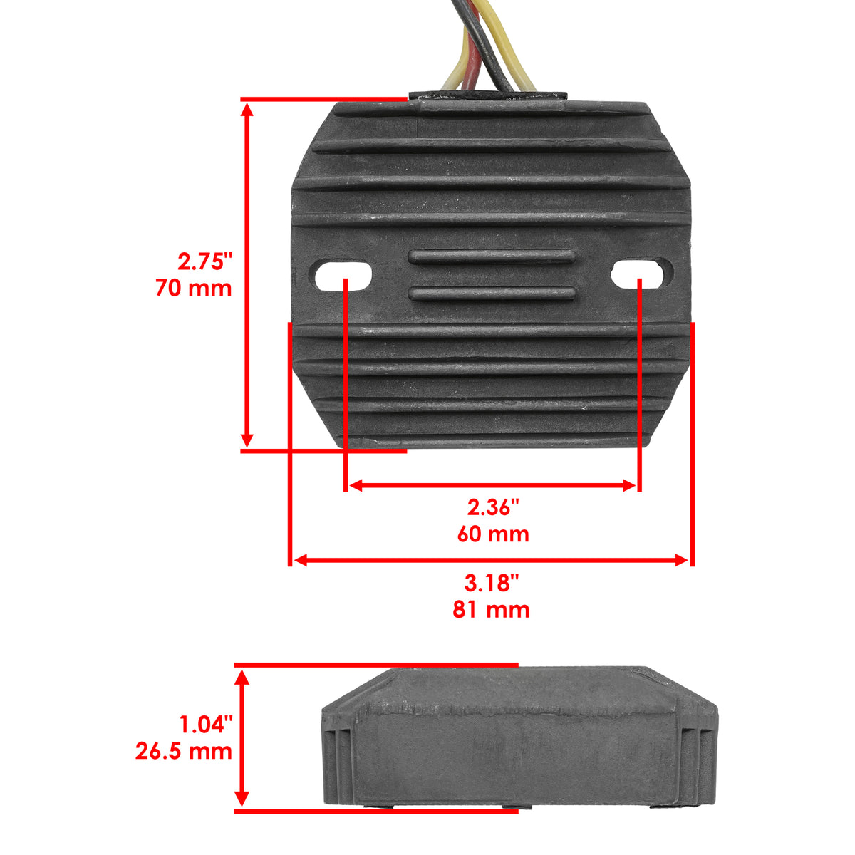 Regulator Rectifier Replacement for Kawasaki KZ650 Custom (1977–1979)