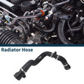 Radiator Hose for Audi A6L 2004–2011 Rubber Black Replacement 1 Piece