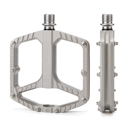 Bicycle Pedals with 16 Spike Traction System for Universal Fit (No Specific Years)