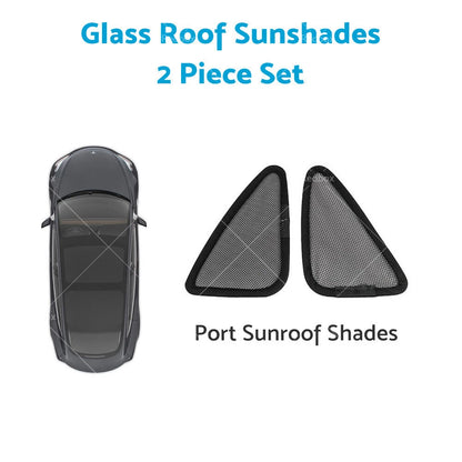 Rear Sunroof Sun Shades for Tesla Model 3 (2017–2021)