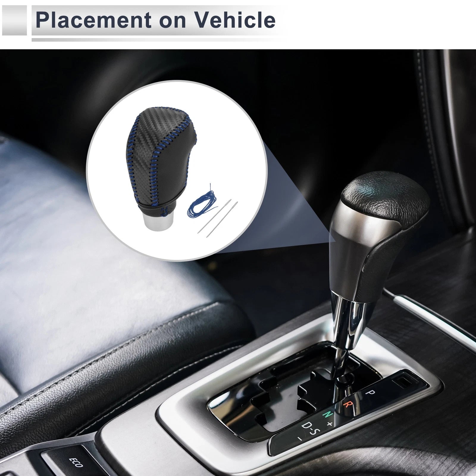 Gear Shift Knob Cover Replacement for Toyota Camry 2019–2022