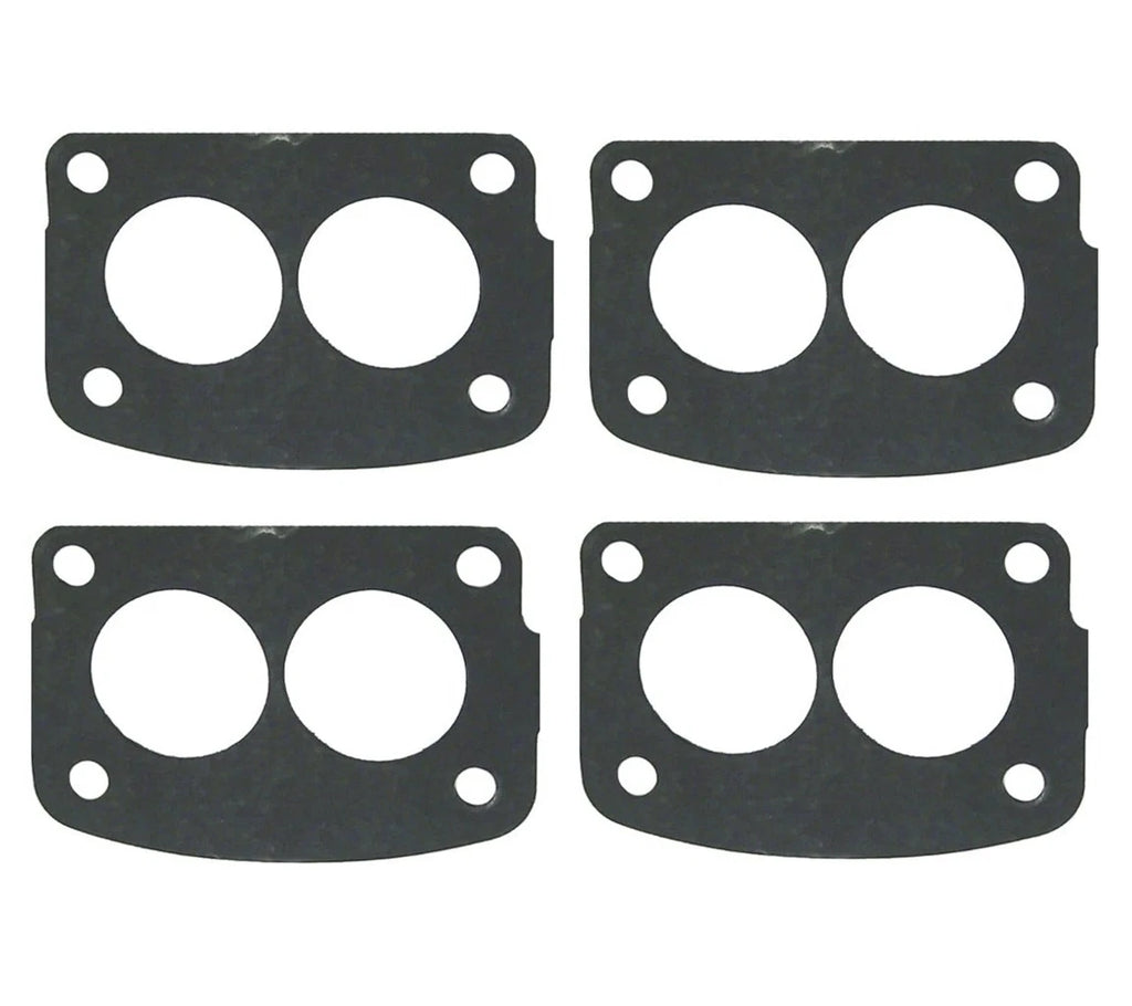 Set of 4 Exhaust Elbow Gaskets for Mercruiser 2.5L