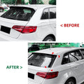 Rear Window Side Spoilers for Audi A3 8V Sportback S-Line (2014–2020) Gloss Black