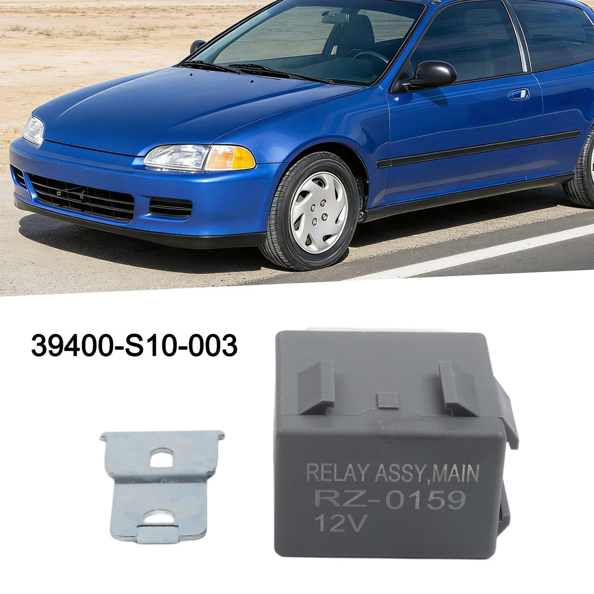 Main Relay Assembly for Honda Civic CR-V (1992–2001) 39400S10003