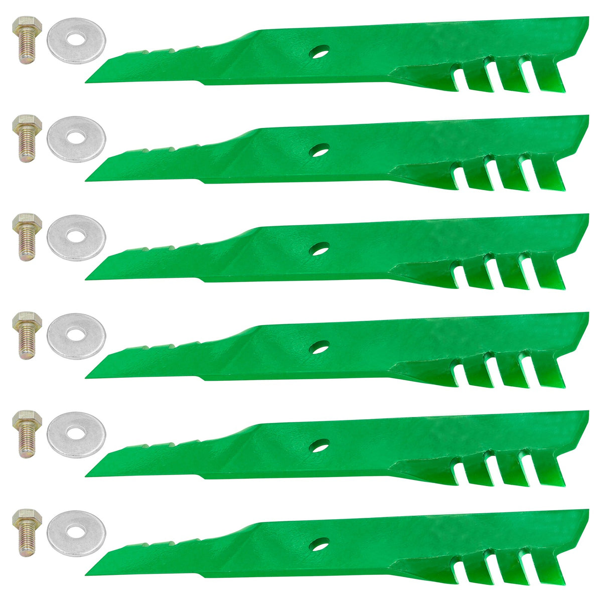 Deck Blade 48 Inch Replacement with Bolt for Hustler FasTrak SD (2013–2020)