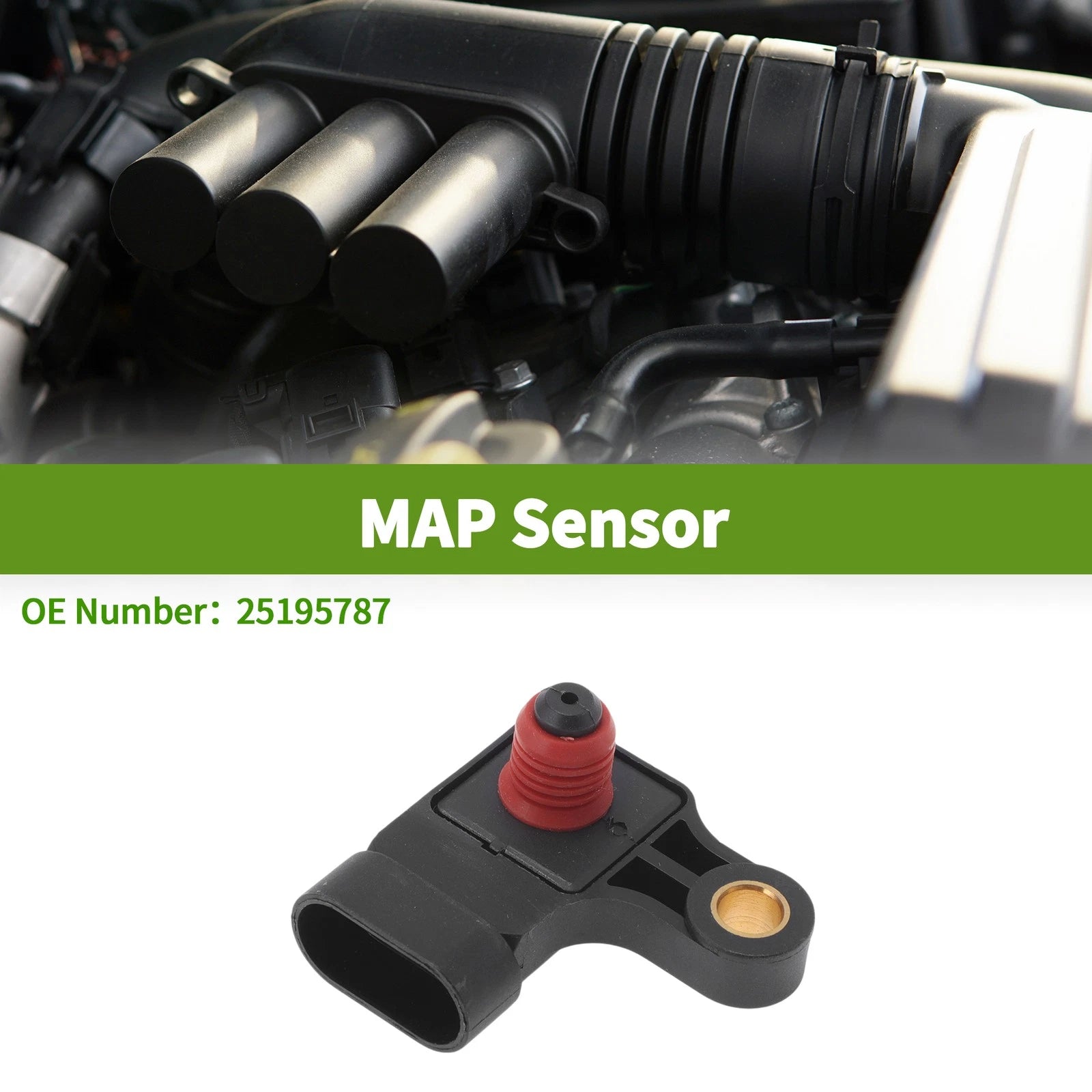 Manifold Absolute Pressure MAP Sensor Replacement for Chevrolet Aveo (2002–2023)