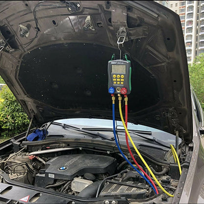 Air Conditioning Gauge Vacuum Tester for R134a R22 (Compatible with R12 R502)