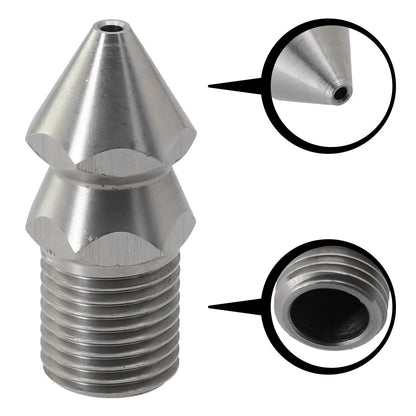 1x Pressure Washer Drain Sewer Cleaning Pipe Jetter Spray Nozzle 4 Jet