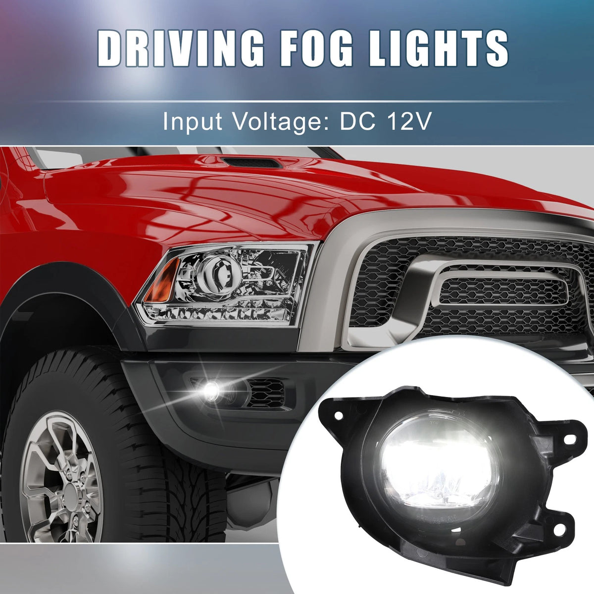 Fog Light Bezel Set with Switch Harness for Toyota Sequoia (2008–2017)