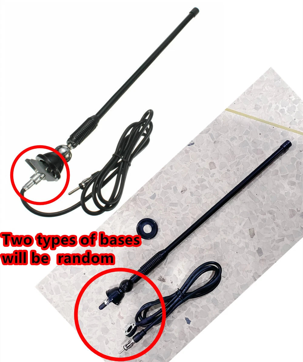 16" Amplified Antenna Kit for Car with Swivel Base Mount (Universal)
