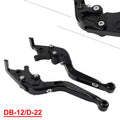 CNC Black Extendable Brake Clutch Levers for Ducati Monster (620–796)