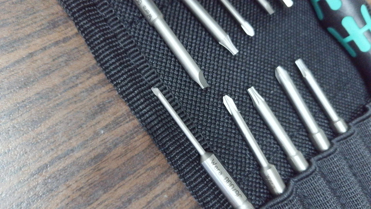 11-Piece Micro Screwdriver Bit Set for Wera 05135938001