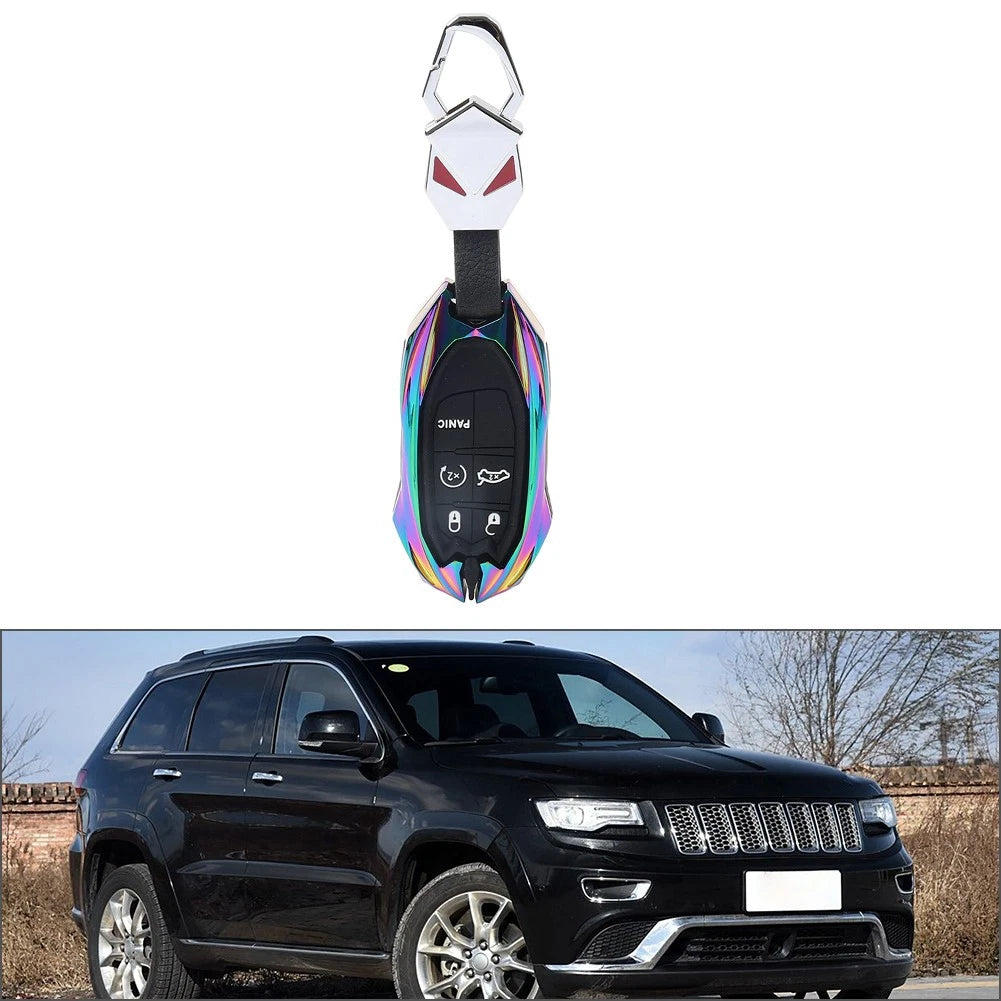 1pc 5-Button Smart Key Fob Shell Cover for Dodge Journey (2011–Present)