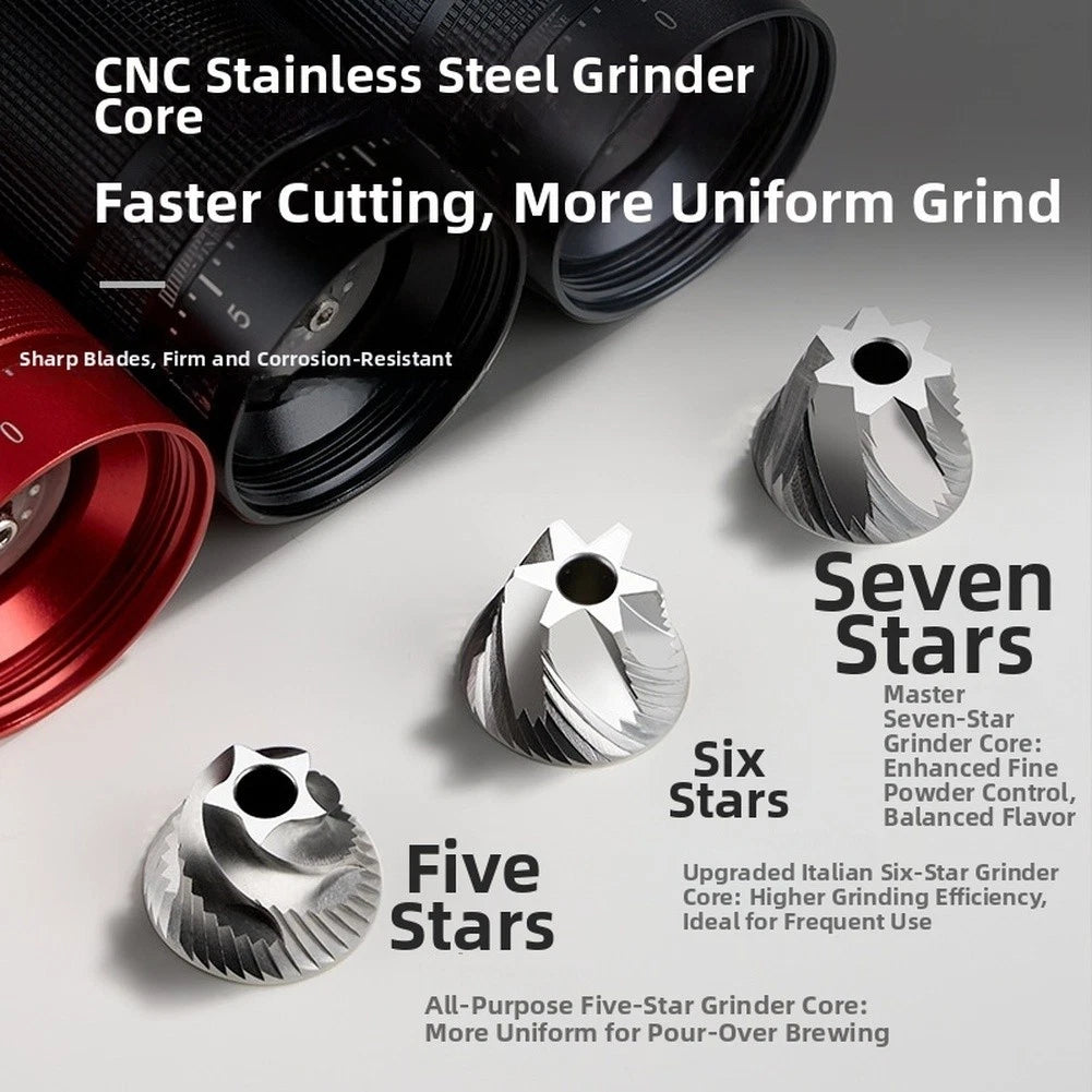 Manual Coffee Grinder for Portable Hand Crank Grinding