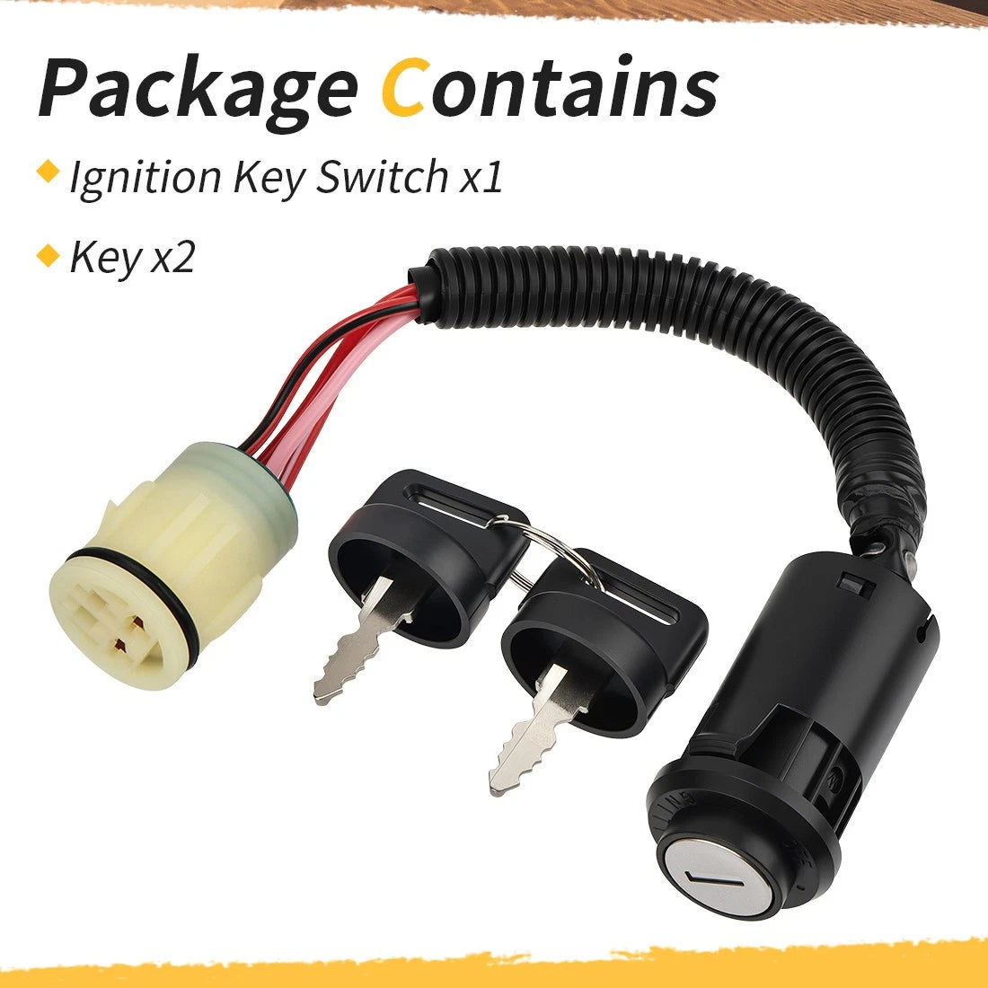 Ignition Switch with 2 Keys for Honda TRX700XX (2008–2009) 35100-HP6-A0101