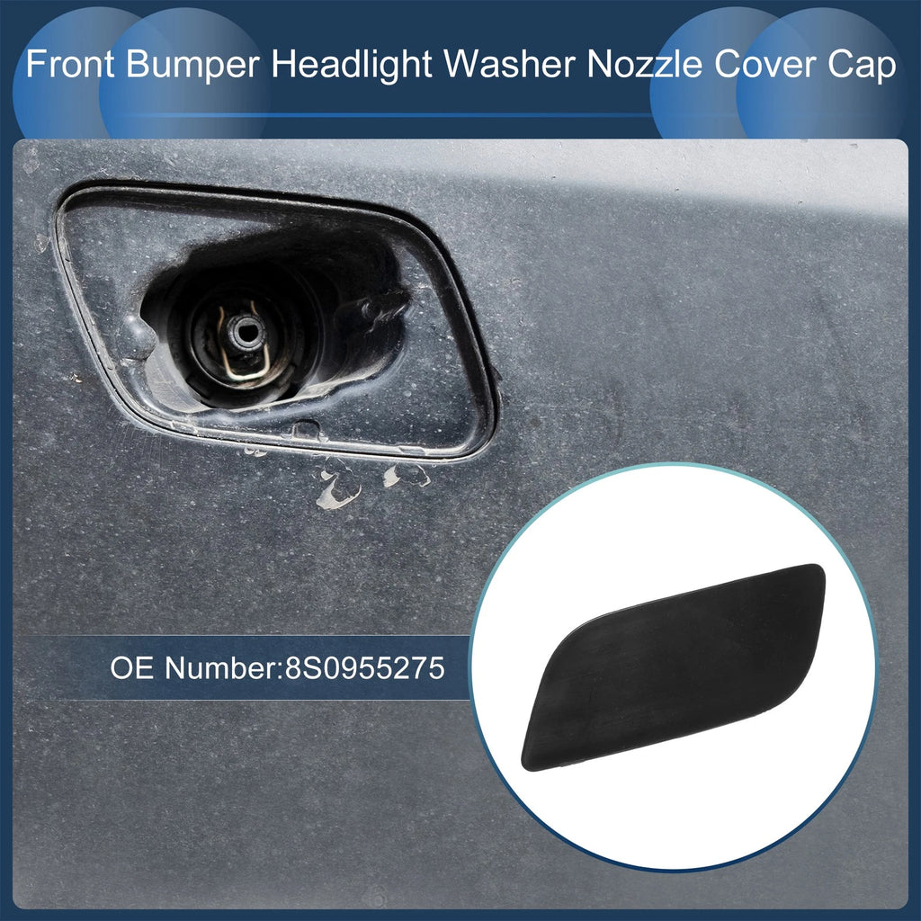 Washer Nozzle Cover Cap Front Left for Audi TT (2016–2023) Unpainted