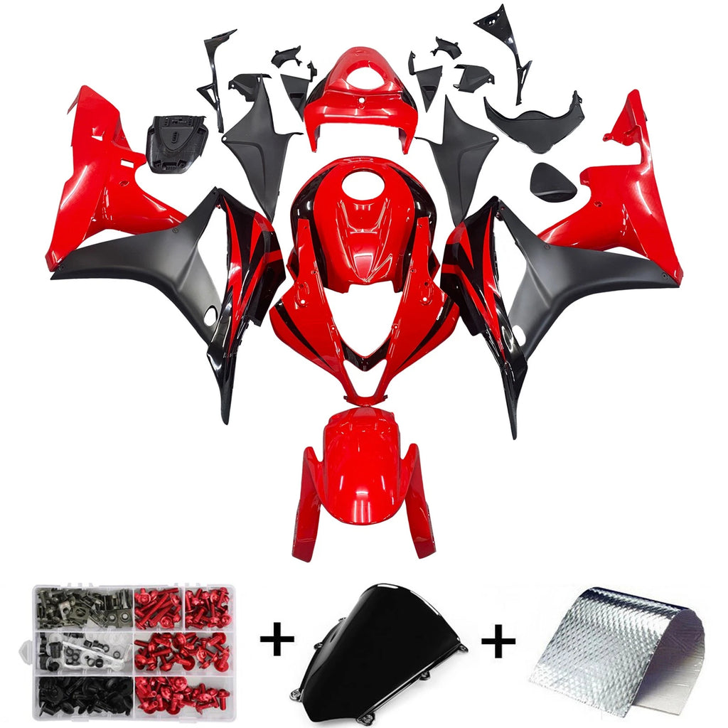 Fairing Kit Bodywork ABS for Honda CBR600RR (2007–2008) Red