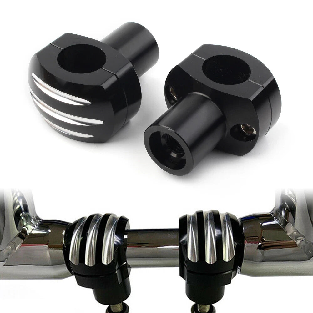 25mm Handlebar Adapter Risers Clamp for Harley Fatboy