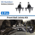 2 Pcs Front Lower Ball Joints for Audi A3 Quattro (2006–2013)