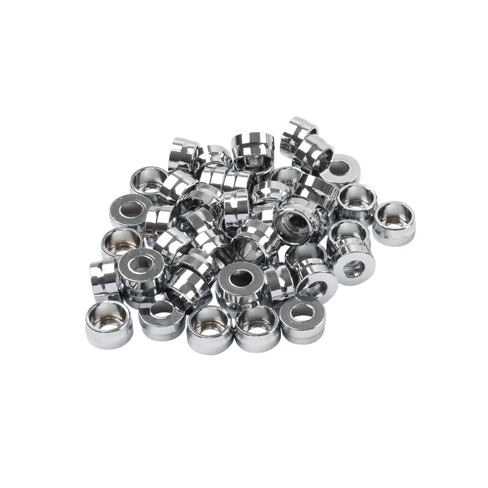 48X Engine Bolt Topper Caps for Harley Twin Cam Touring Road Glide Dyna (2000–2023)