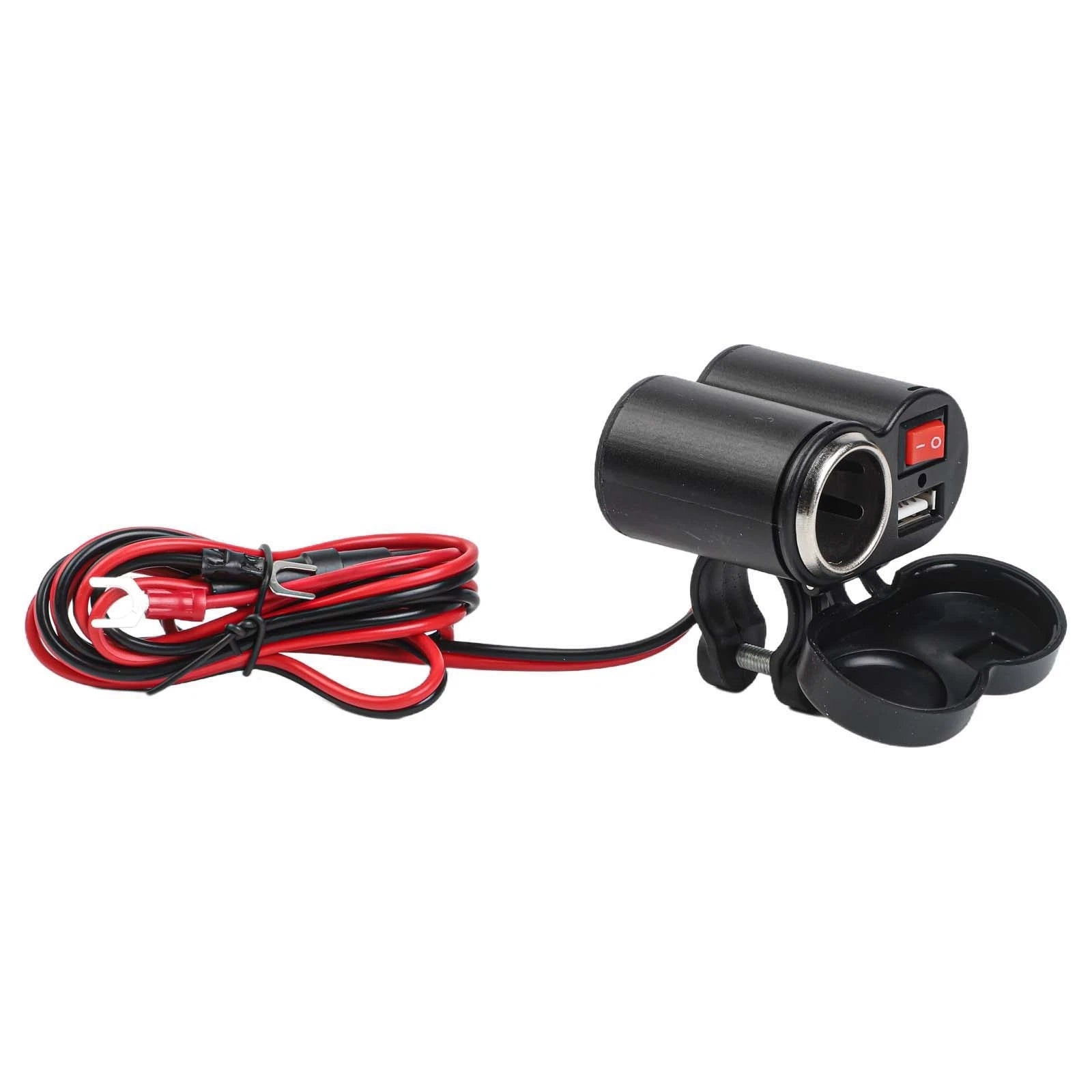 USB Charger for Motorcycles and ATVs (Dual Device Capability)