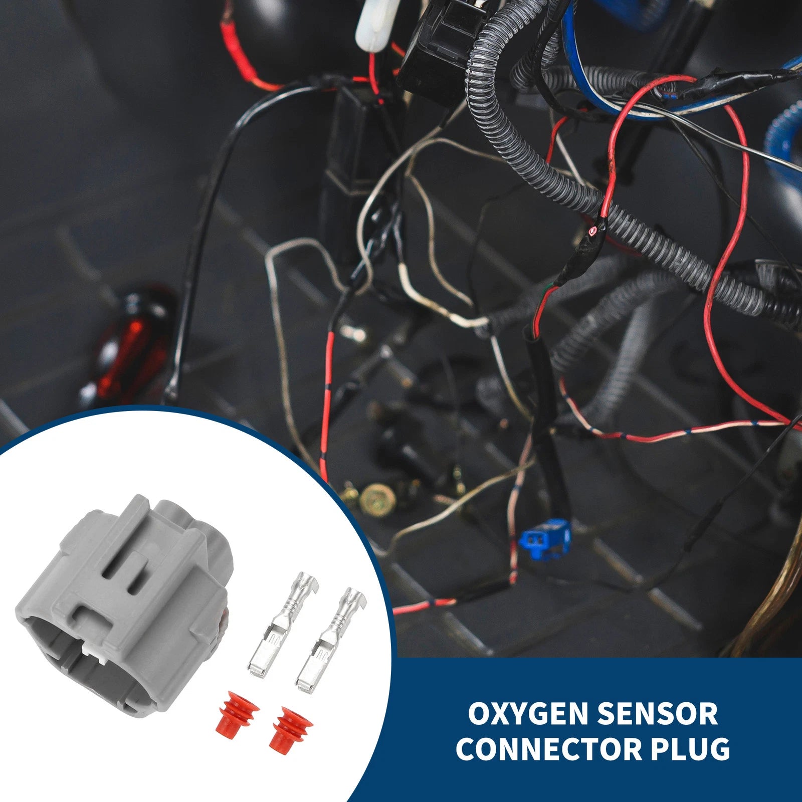 2 Pin Oxygen Sensor Connector Plug for Honda Accord