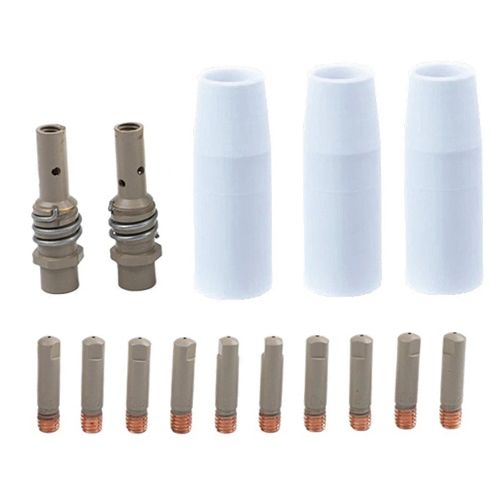 15PCS Welding Nozzle Kit for 15AK 14AK Mig Torches