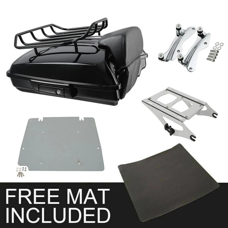 Trunk Rack Mount Plate for Harley Touring Street Glide (2014–2026)