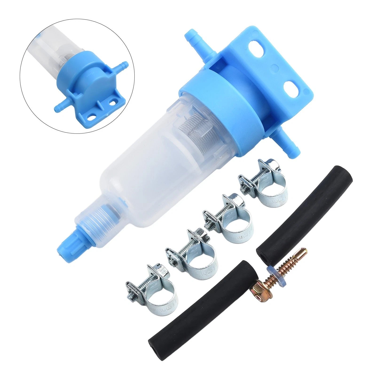 Engine Diesel Fuel Filter Kit for Eberspacher Air Heater (Blue, White)