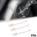 4pc Speaker Wire Harness Connector Adapter for Toyota Subaru (Universal)