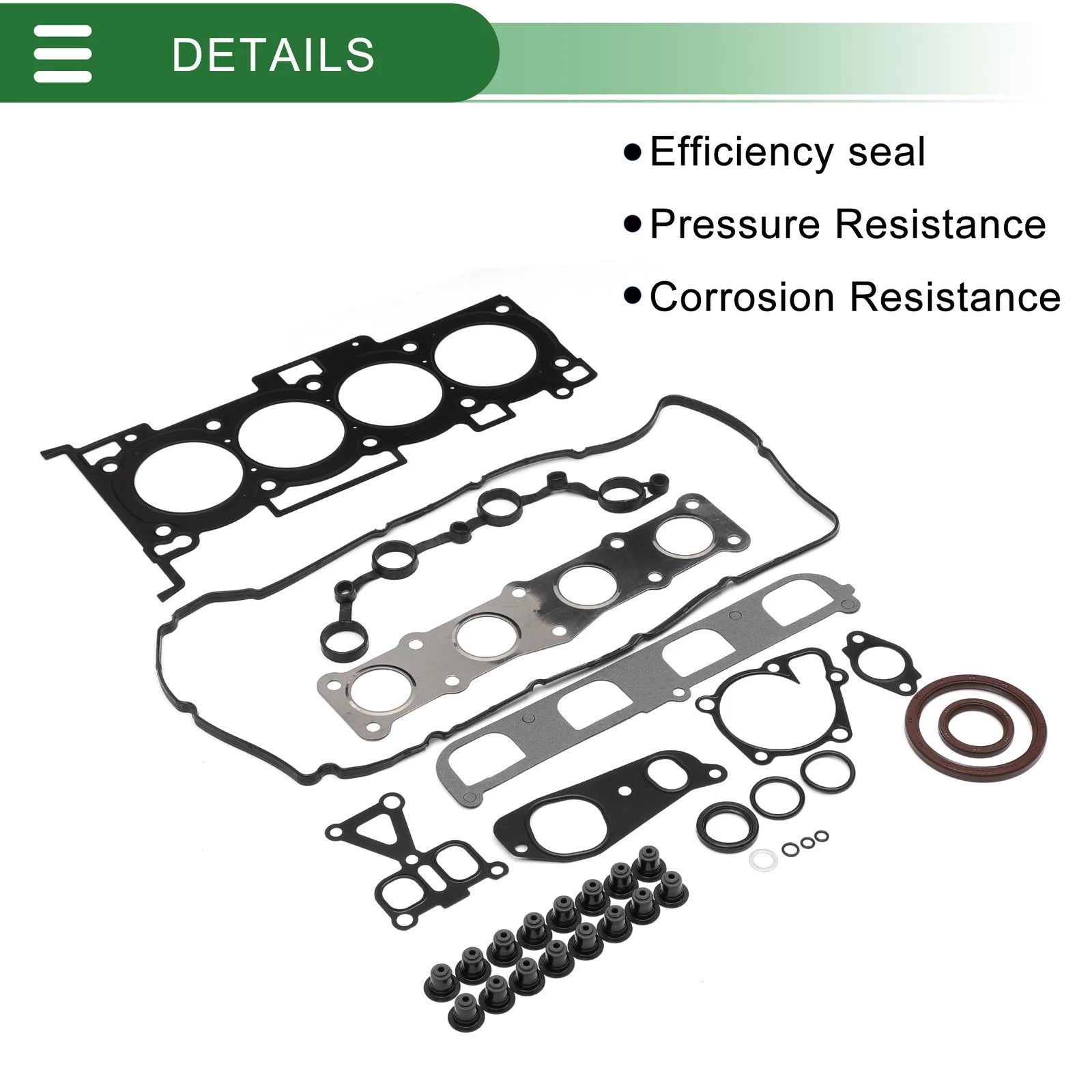 Cylinder Head Gasket Kit Replacement for Hyundai Engine G4KA (2007–2016)