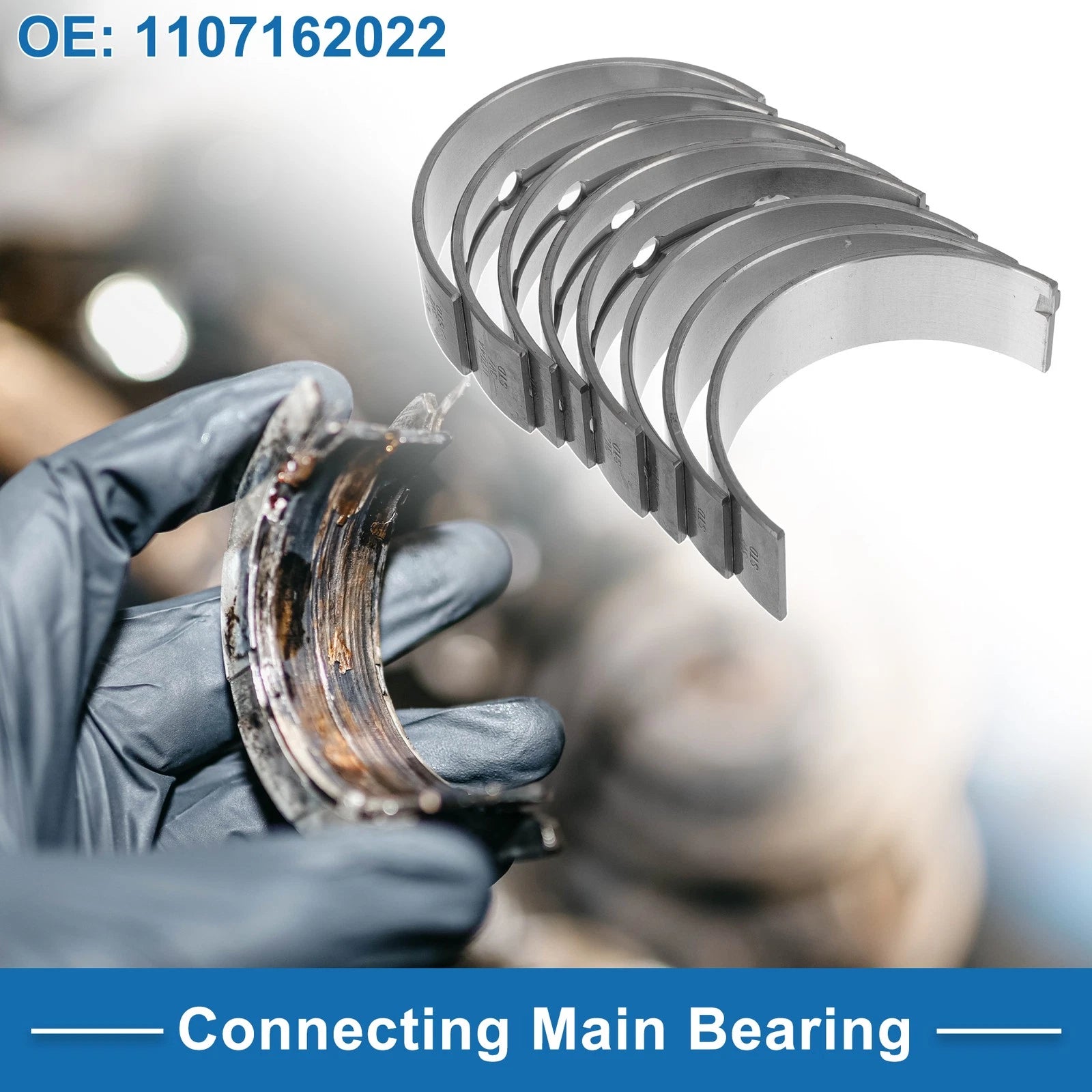 Main Bearing Set Replacement for Toyota Granvia (1988–2005)