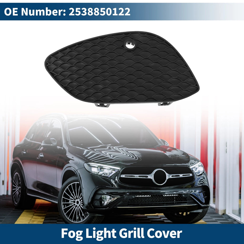 Front Left Fog Light Grill Replacement for Mercedes-Benz GLC300 (2016–2022)