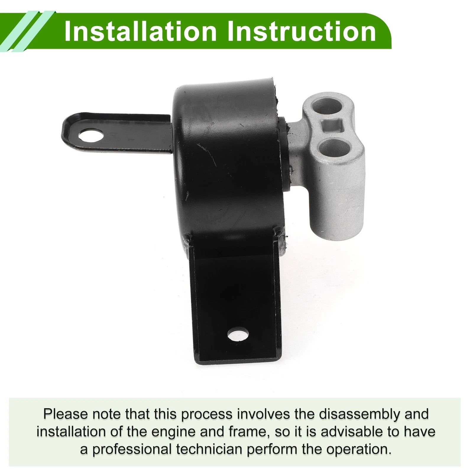 Engine Motor Mount Transmission Mount Replacement for Chevrolet Sail (2010–2014)
