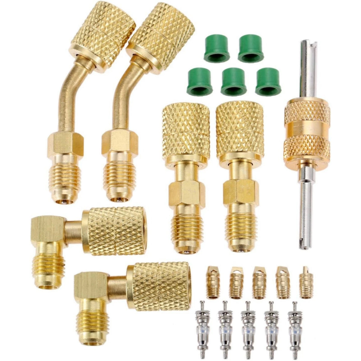 R410A Adapter Kit for Mini Split Systems (5/16 to 1/4 Coupler)