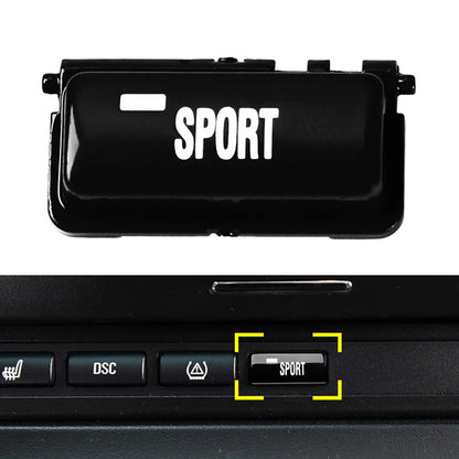Switch Button Cover for BMW 3 Series E46 M3 (1998–2004) Black